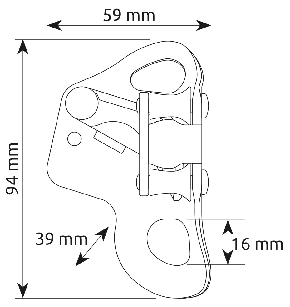 Turbochest ventral blocker