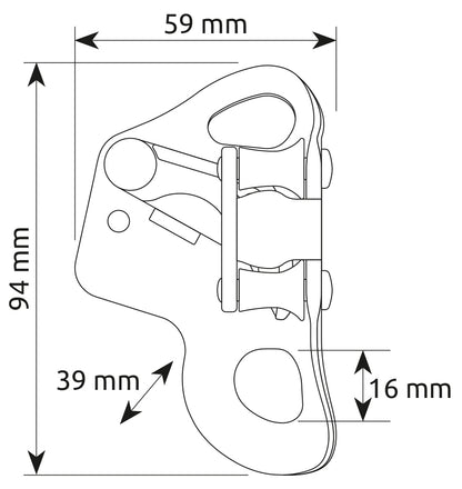 Blocant ventral turbotorac