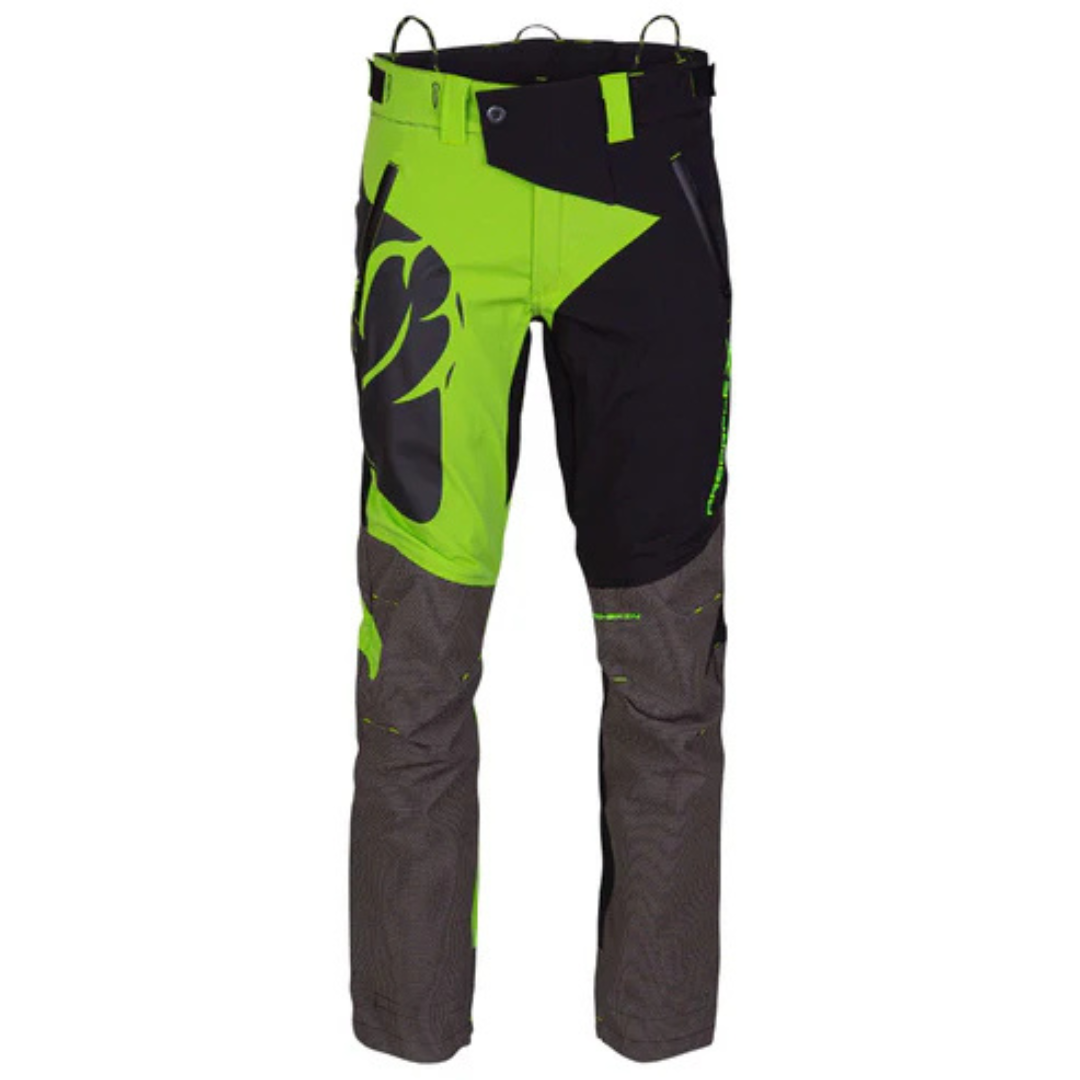 Pantalone tecnico Arborflex Skins Pro - Nero-Lime