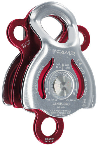 Janus Pro high-resistance multifunction double pulley