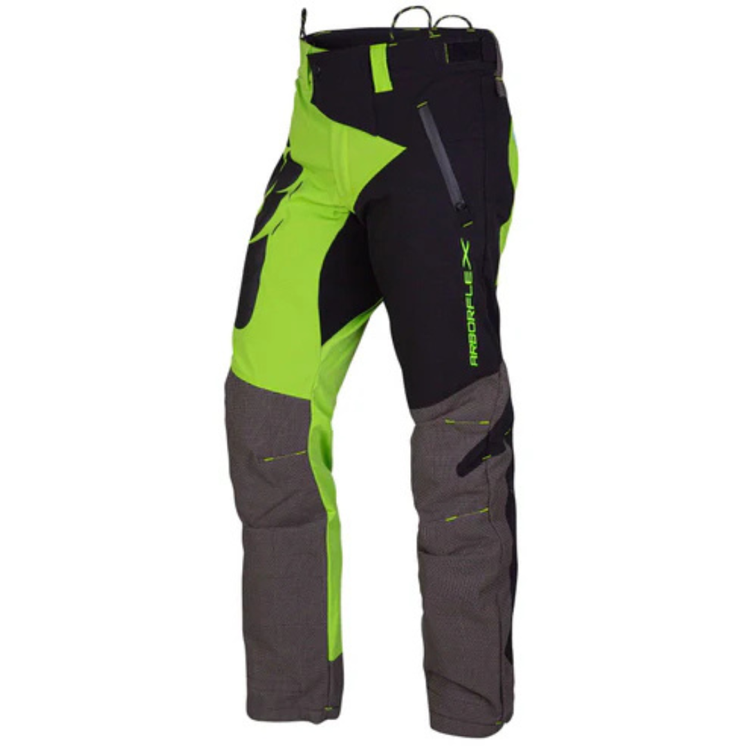 Pantalone tecnico Arborflex Skins Pro - Nero-Lime