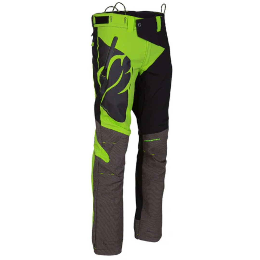 Pantalone tecnico Arborflex Skins Pro - Nero-Lime