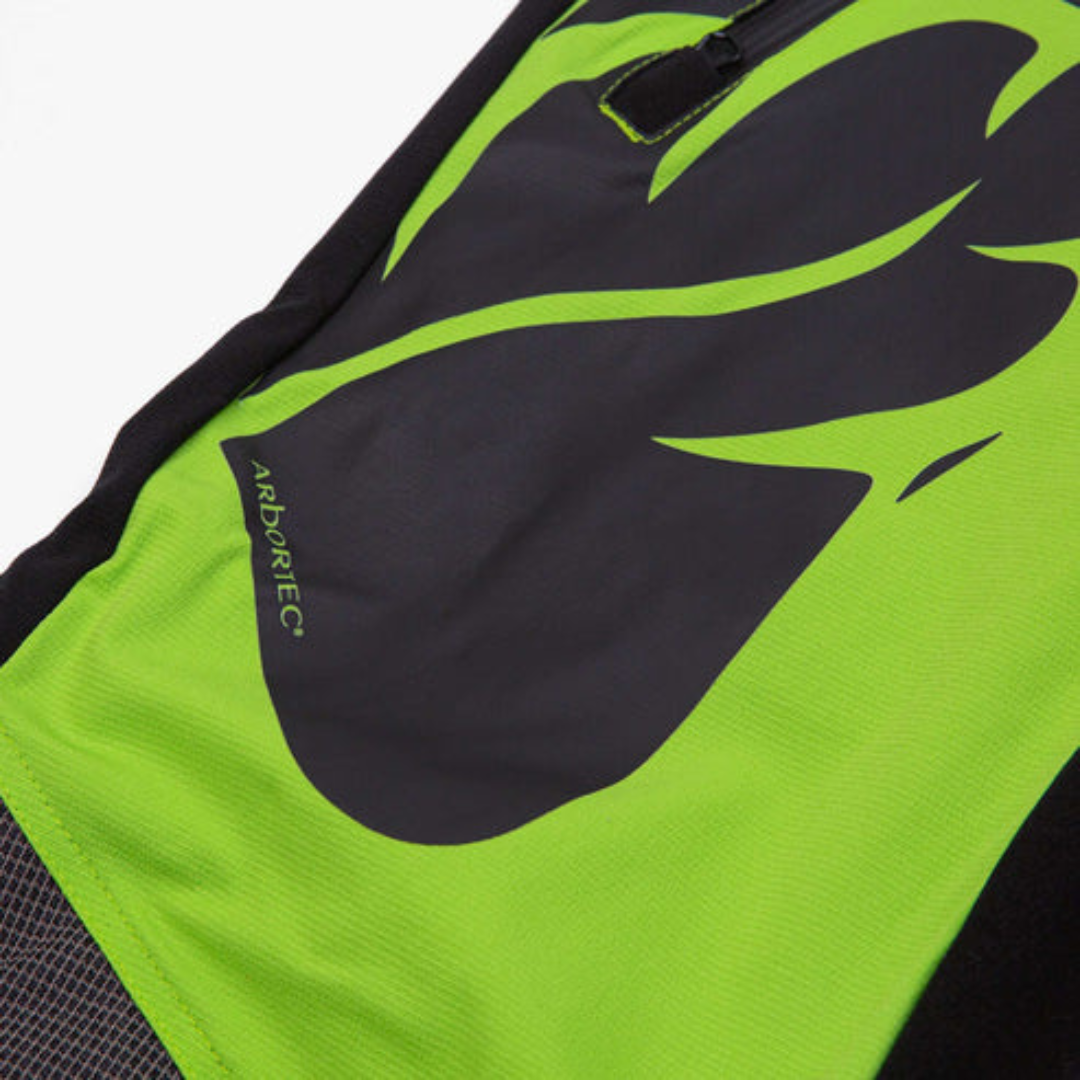 Pantalone tecnico Arborflex Skins Pro - Nero-Lime
