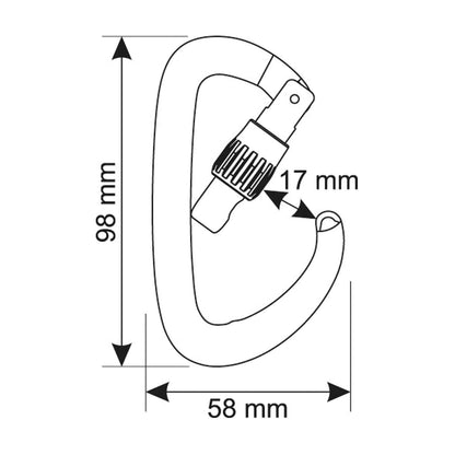 Moschettone Orbit Lock