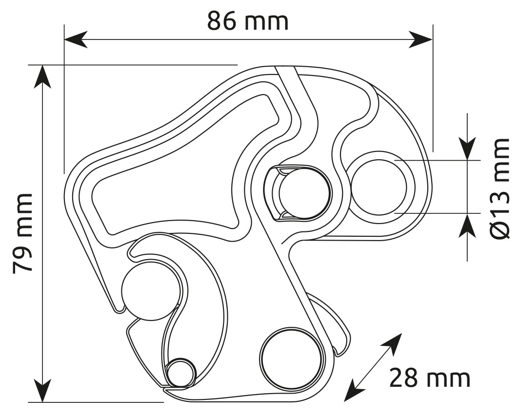 Goblin Anti-fall device for ropes