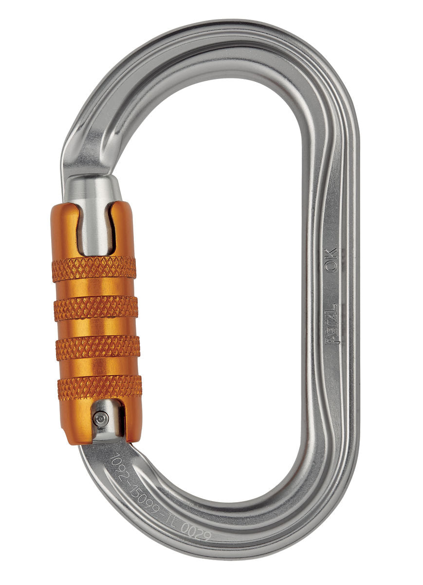 OK triact Lock PETZL connector 