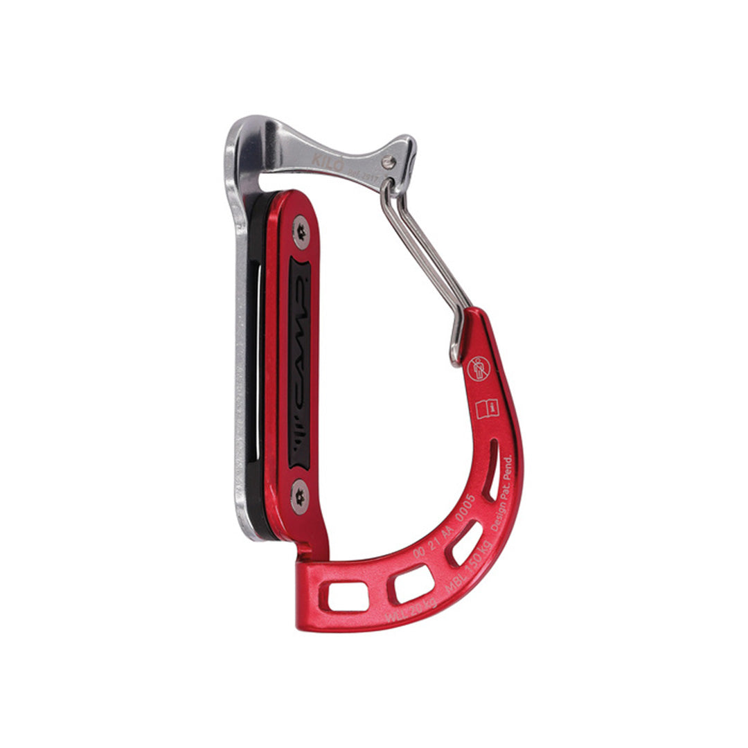 Kilo material holder carabiner